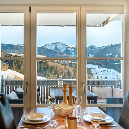 Haus "Bergblick" Ferienwohnung Hochgrat Oberstaufen Mit 2 Schlafzimmer Екстер'єр фото